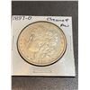 Image 1 : 1897 O AU Cleaned Morgan Silver Dollar