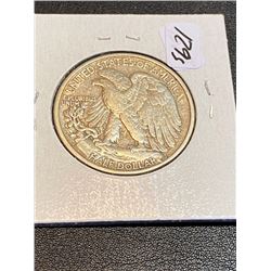 1939 D Walking Liberty Silver Dollar