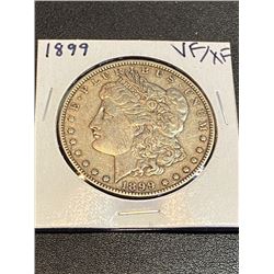 1899 VF/XF Morgan Silver Dollar