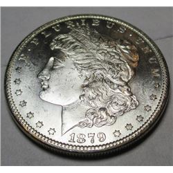 1879s BU Grade PL Fields Morgan Silver Dollar