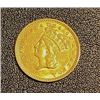 Image 1 : 1874 Princess $1 Gold Coin