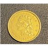 Image 1 : RARE 1835 $2.5 Gold Coin
