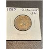 Image 1 : 1884 Cleaned VF Grade Indian Head Cent