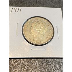 1911 AU Grade V - Liberty Nickel