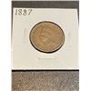 Image 1 : 1887 VF-XF Grade Indian Head Cent