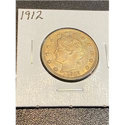 1912 AU Grade V- Nickel -