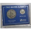 Image 1 : Littleton Coin Walker and Mercury Dime
