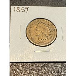 1859 Indian Head Cent 1st Issue