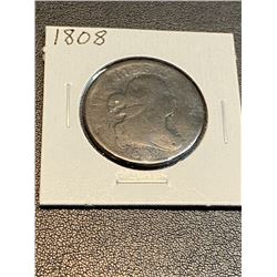 1808 Draped Bust Half Cent