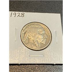 1928 Full Date Buffalo Nickel
