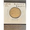 Image 1 : 1858 SL Rot. Rev. Flying Eagle Cent