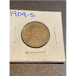 1909 s Lincoln Wheat Cent