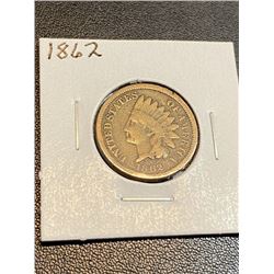 1862 Indian Head Cent