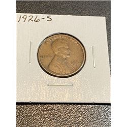 1926 S Lincoln Wheat Cent