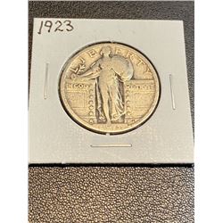1923 Standing Liberty Quarter Dollar