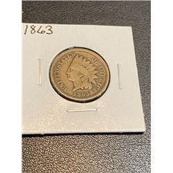 1863 Indian Head Cent