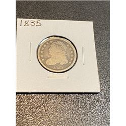 1825 Capped Bust Dime VG-F  Grade