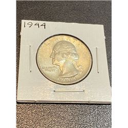 1944 AU/BU Washington Quarter