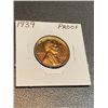 Image 1 : 1939 Proof Lincoln Wheat Cent