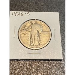 1926 S - VG Plus Standing Liberty Quarter
