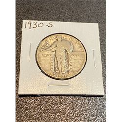 1930 S Standing Liberty Quarter Dollar