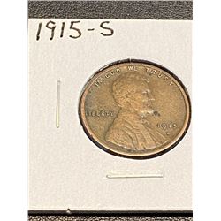 1915 S Lincoln Wheat Cent