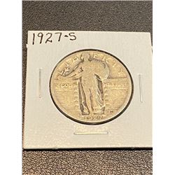 1927 S- Standing Liberty Quarter Dollar