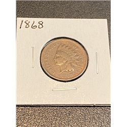 1868 Indian Head Cent