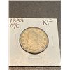 Image 1 : 1883 No Cent XF Grade V Nickel ( Racketeer)