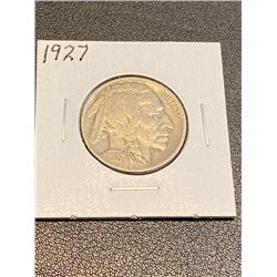 1927 Full Date Buffalo Nickel
