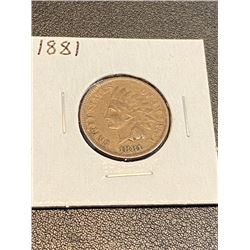 1881 Indian Head Cent