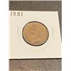 Image 1 : 1881 Indian Head Cent