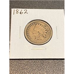 1862 Indian Head Cent
