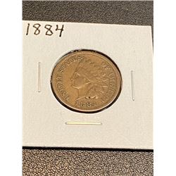 1884 Indian Head Cent