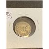 Image 2 : 1852 III Cent Silver Coin