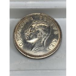 1949 - 5 Shilling So. African Silver Coin