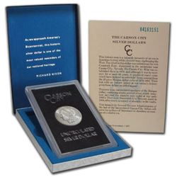 1884 CC GSA Morgan Silver Dollar