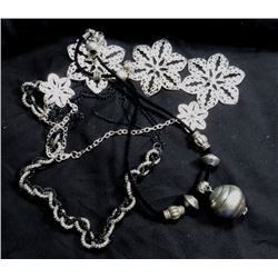 Lot of Ladies Costume Jewels - 3 pcs.