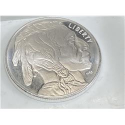 1 oz. Silver Buffalo Design Round