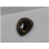 Image 2 : 19.20 ct. Natural Pear Shape Smokey Quartz