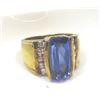 Image 2 : Vermeil over Sterling Ring - Quartz Stones