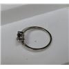 Image 2 : Sterling Silver and Garnet Ring