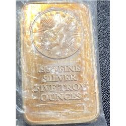 5 oz Sunshine Silver Bar -