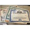 Image 2 : Lot of 10 pcs. Collectible Stock Certificates