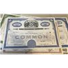 Image 4 : Lot of 10 pcs. Collectible Stock Certificates