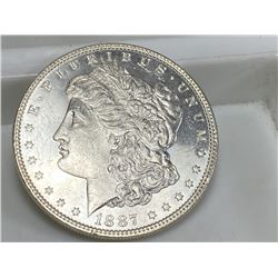 1887 P FROSTY WHITE PROOFLIKE Morgan