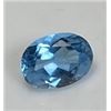 Image 1 : 1 ct. Natural Blue Topaz gemstone