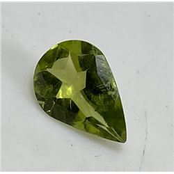1 ct. Pear Cut Natural Peridot Gemstone