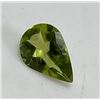 Image 1 : 1 ct. Pear Cut Natural Peridot Gemstone