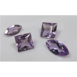 4 tcw. Natural Amethyst Gemstone Parcel